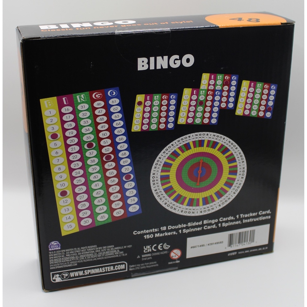 NWT Classic Bingo game - Picture 2 of 3